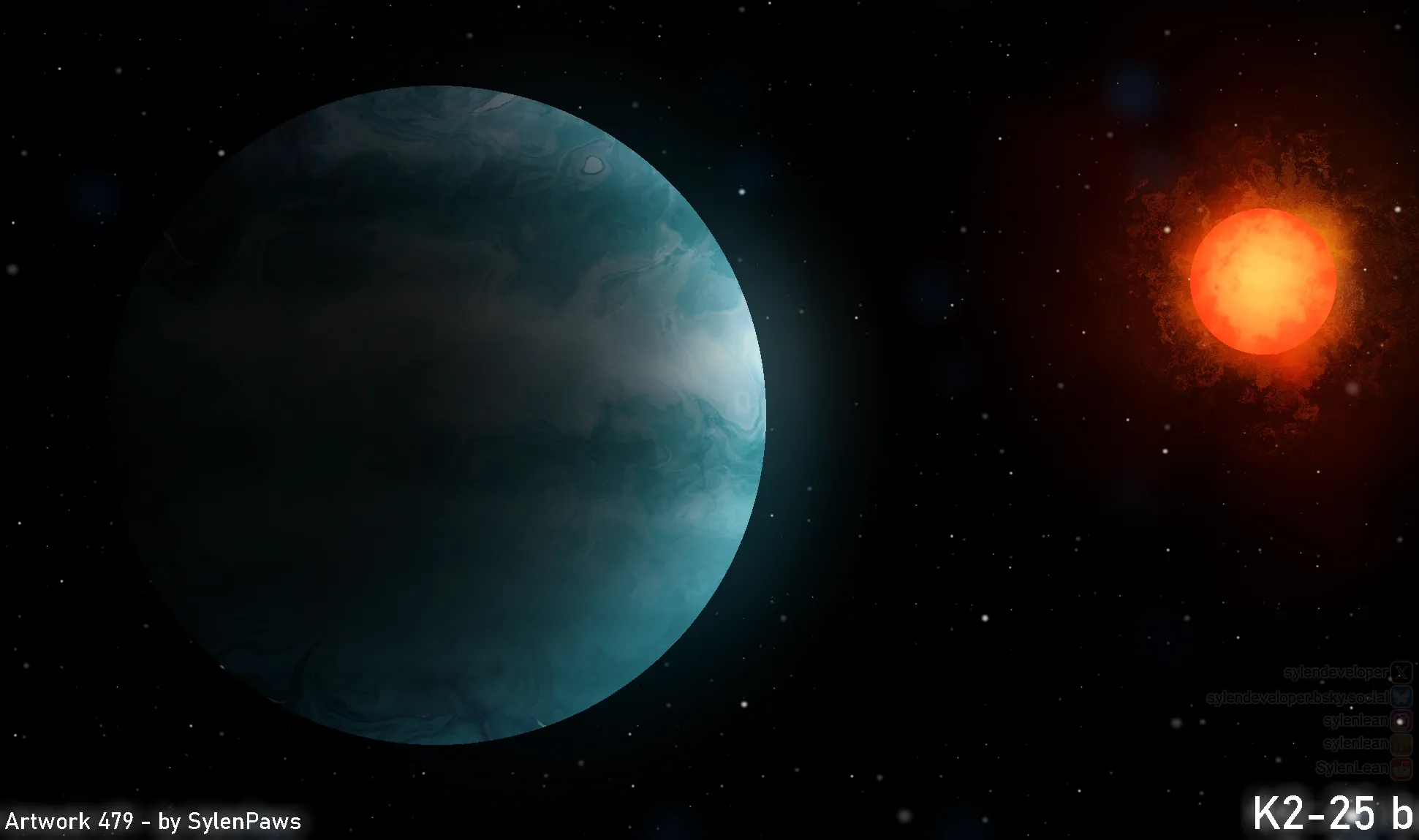 Art Meets Astronomy: Unveiling K2-25 b, a Habitable Zone Sub-Neptune