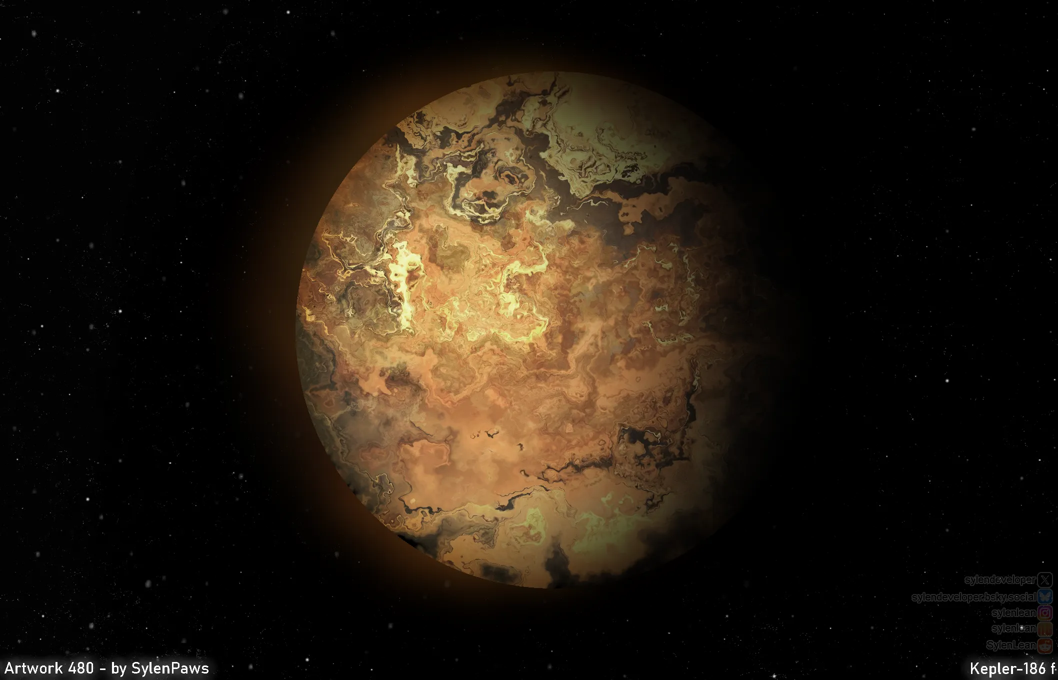 Kepler-186 f: An Artistic Journey to a Potentially Habitable World