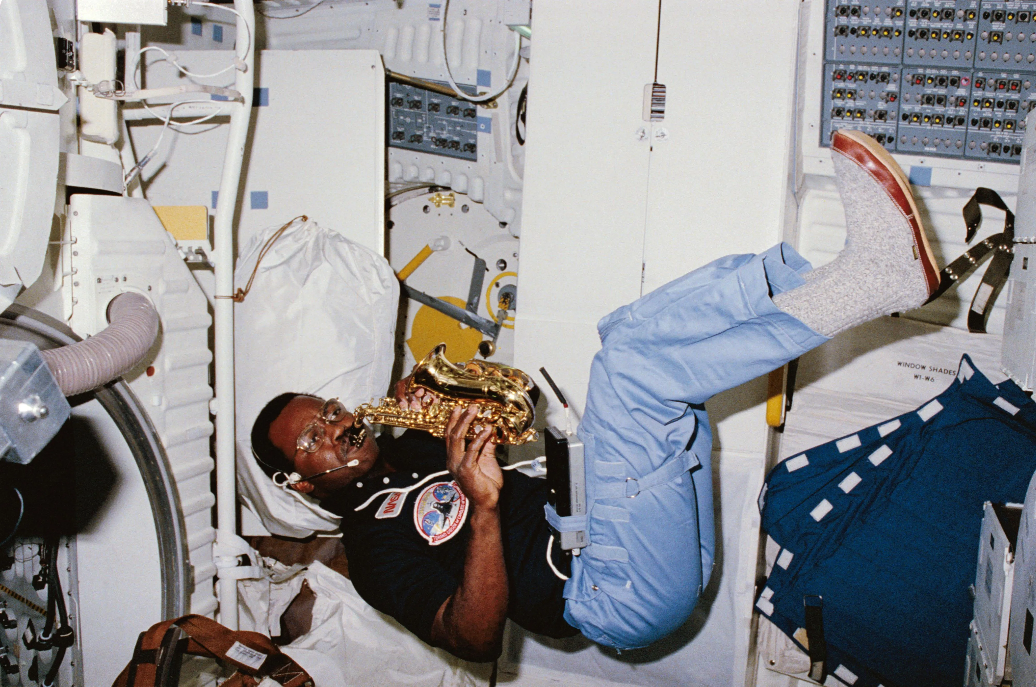 Saxophone in Space: A Poignant Melody from the Cosmos