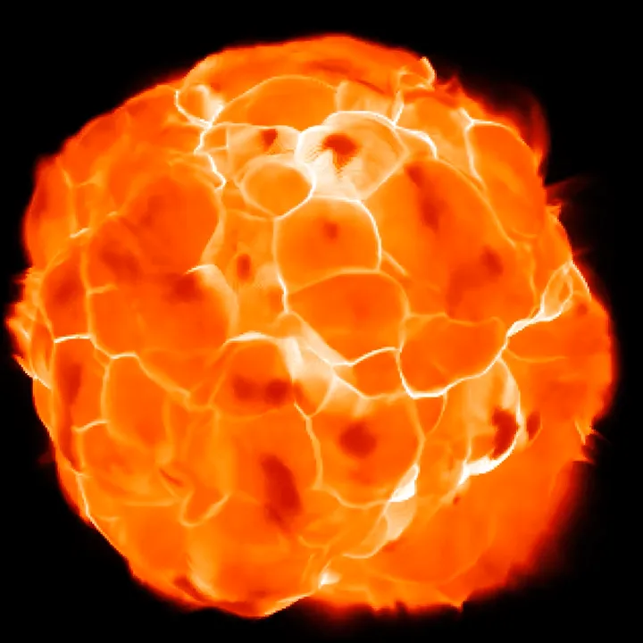 Simulation of Betelgeuse's Boiling Surface: Unveiling a Red Supergiant's Turbulent Heart