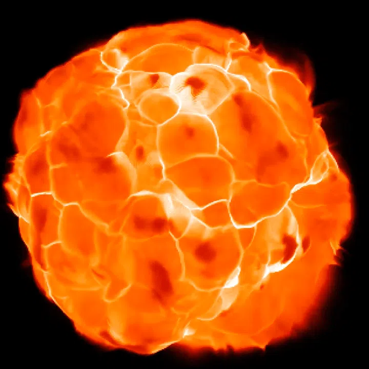 Simulation of Betelgeuse's Boiling Surface: Unveiling a Red Supergiant's Turbulent Heart