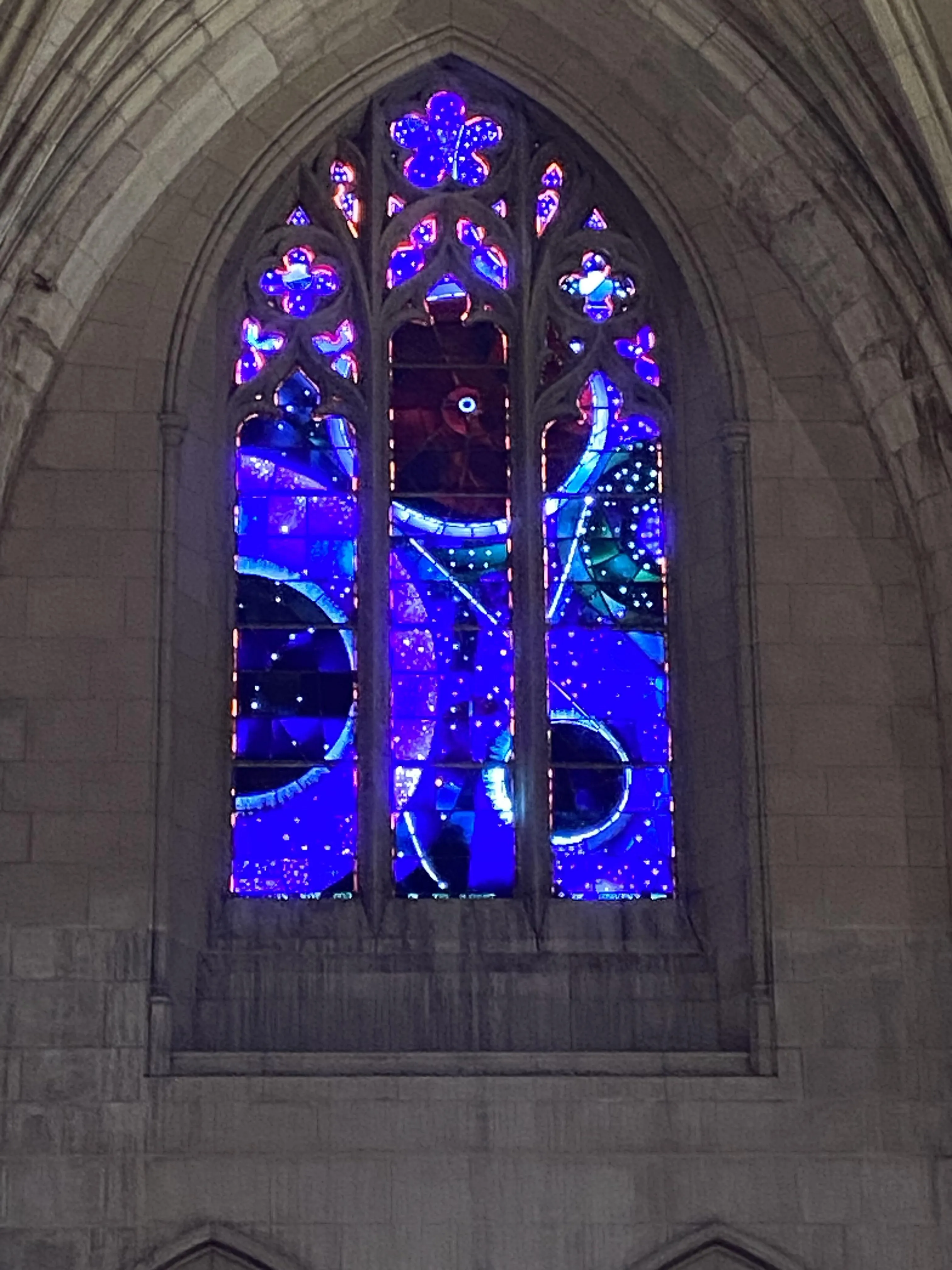 The Space Window: Where Apollo's Legacy Meets Sacred Art