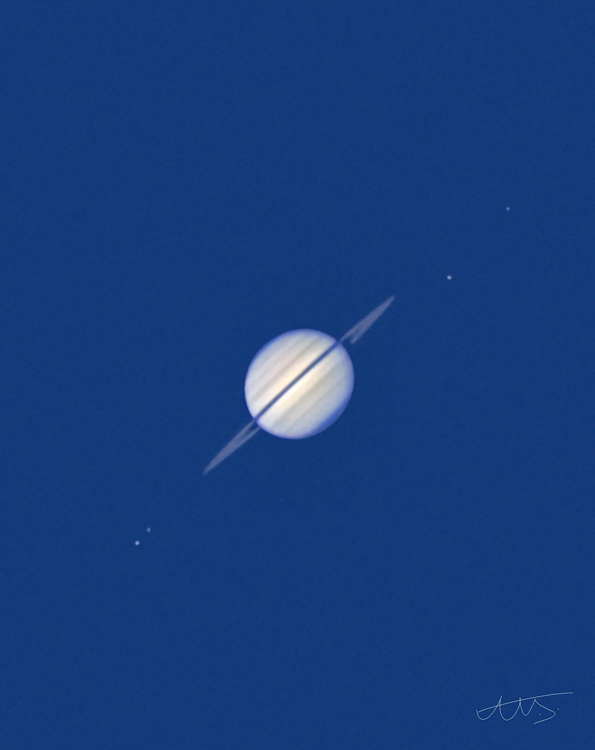 Capturing the Saturnian System: A Testament to Modern Backyard Astronomy