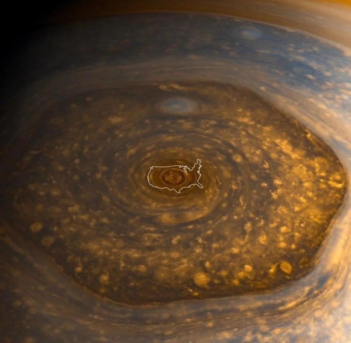 Saturn's Enigmatic Hexagon: A Storm the Size of Worlds